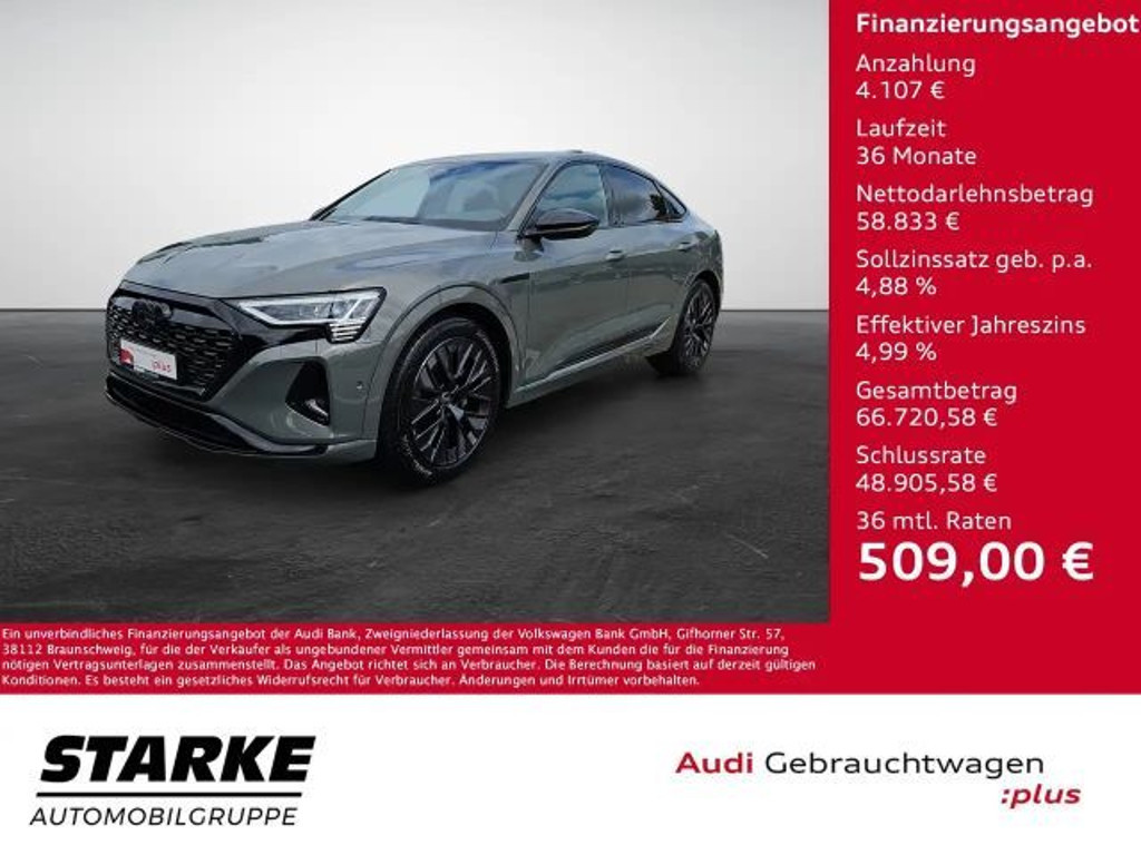 Audi Q8 e-tron Sportback Quattro 55