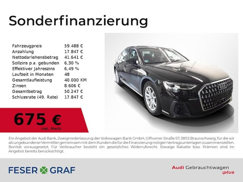 Audi A8 Quattro 50 TDI