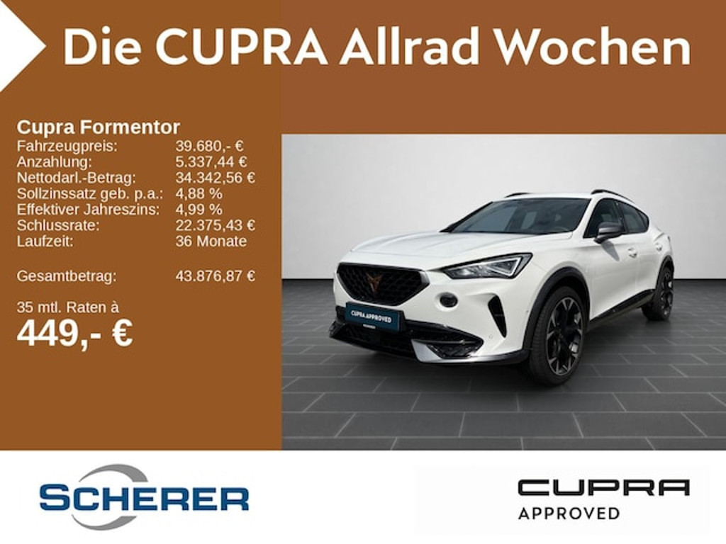Cupra Formentor 4Drive 2.0 TSI DSG VZ