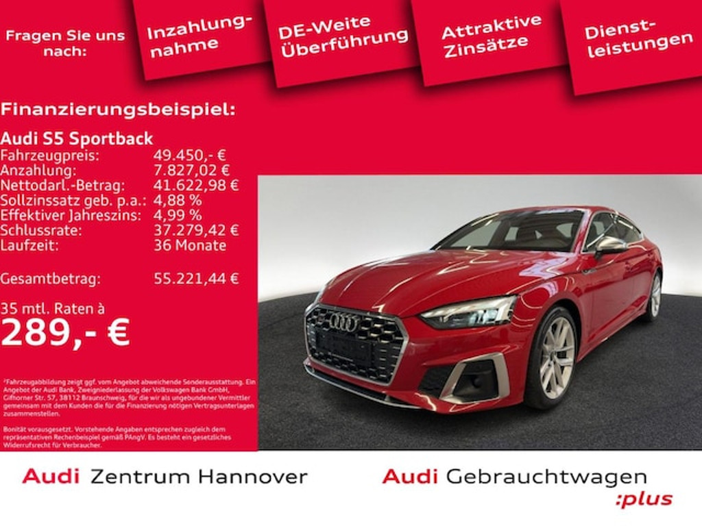 Audi S5 Sportback Quattro