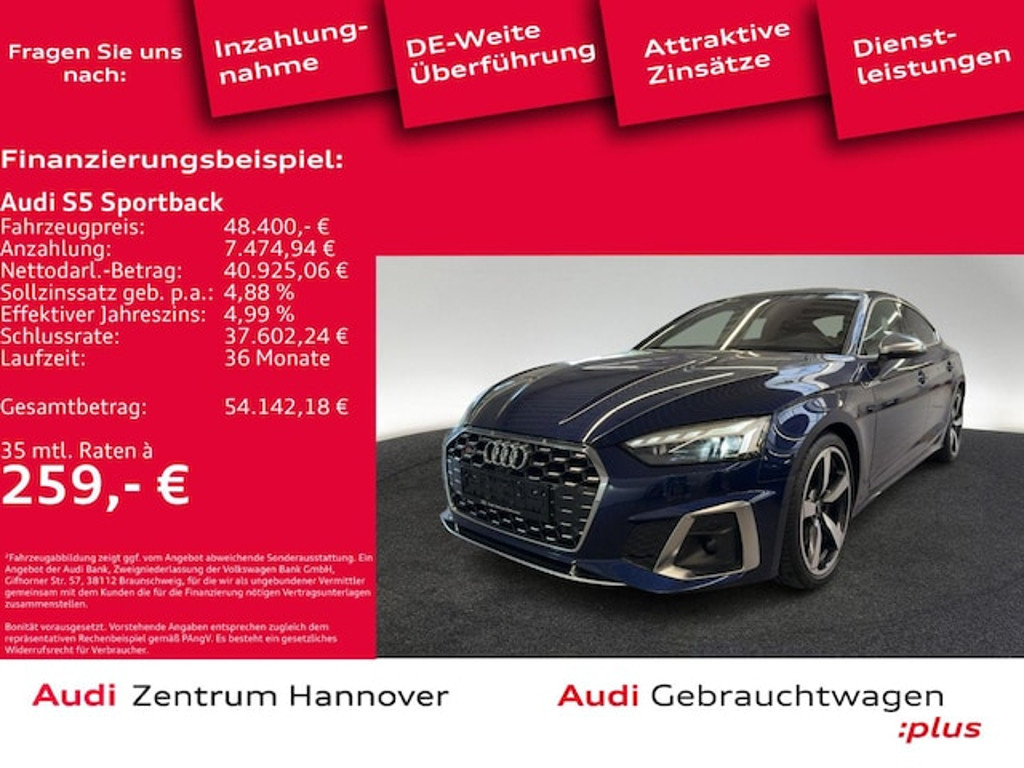 Audi S5 Sportback Quattro