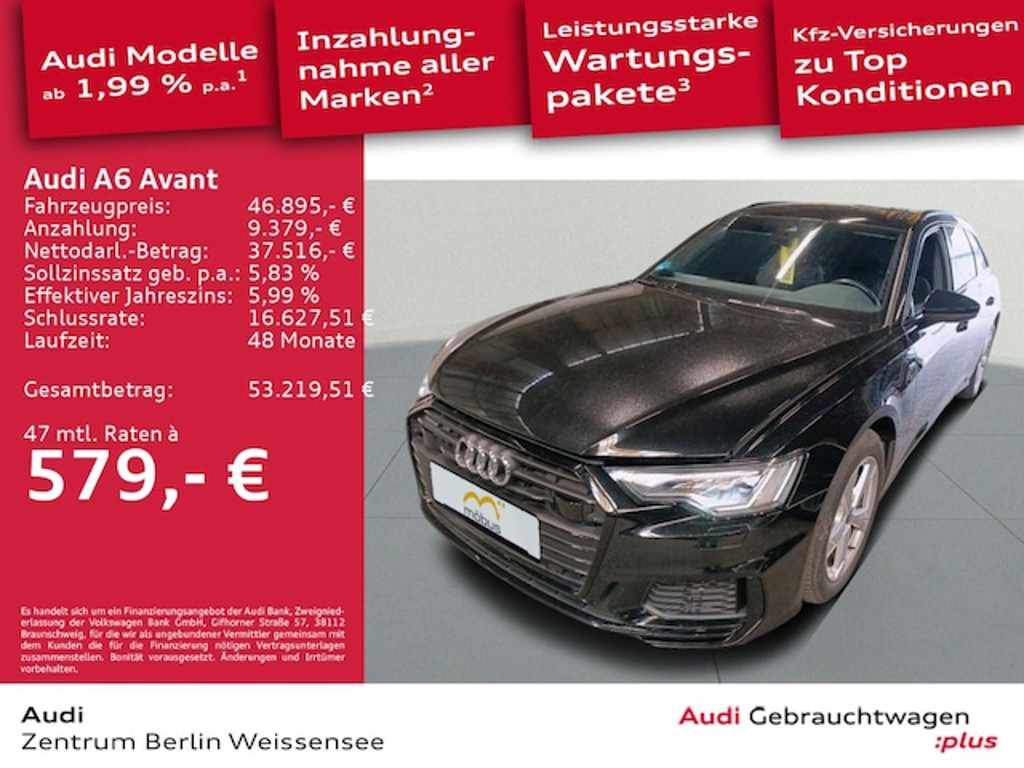 Audi A6 Avant Quattro S-Tronic Sport 45 TFSI