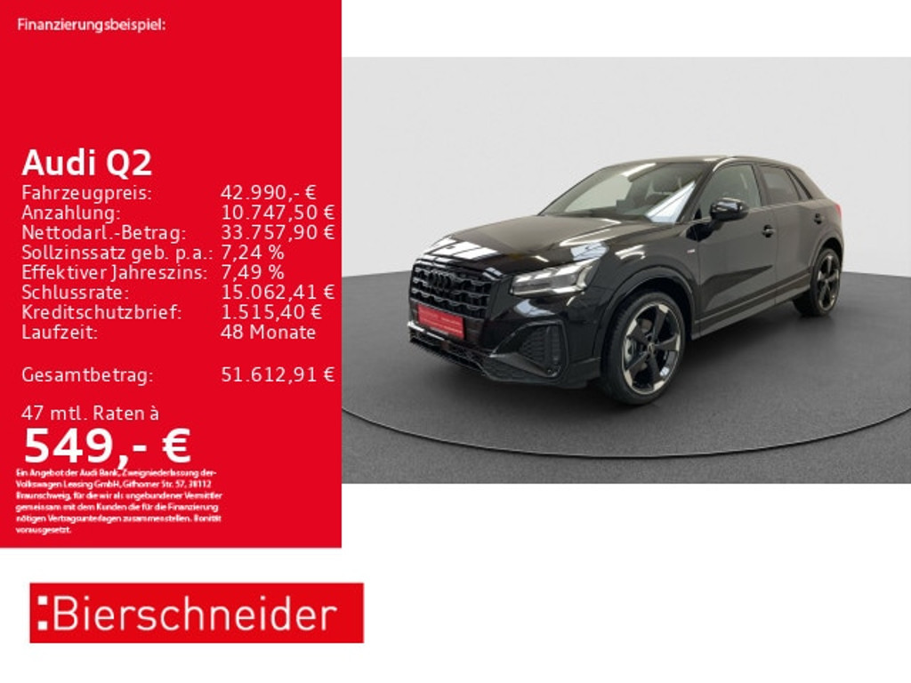 Audi Q2 S-Line S-Tronic 35 TFSI