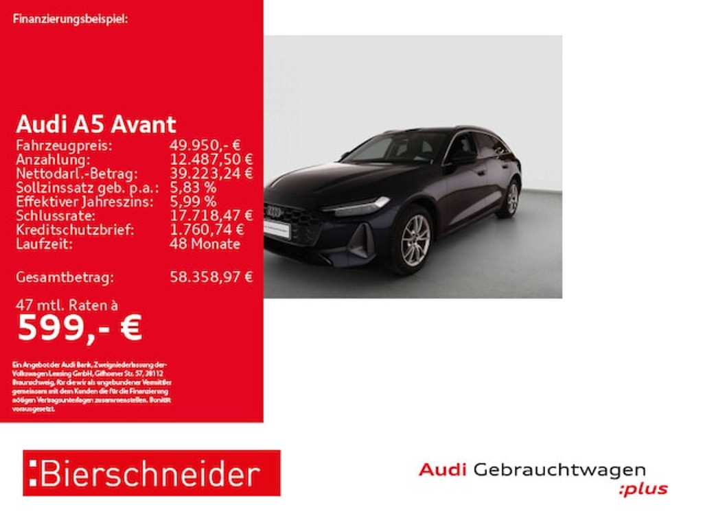 Audi A5 Avant Quattro S-Tronic