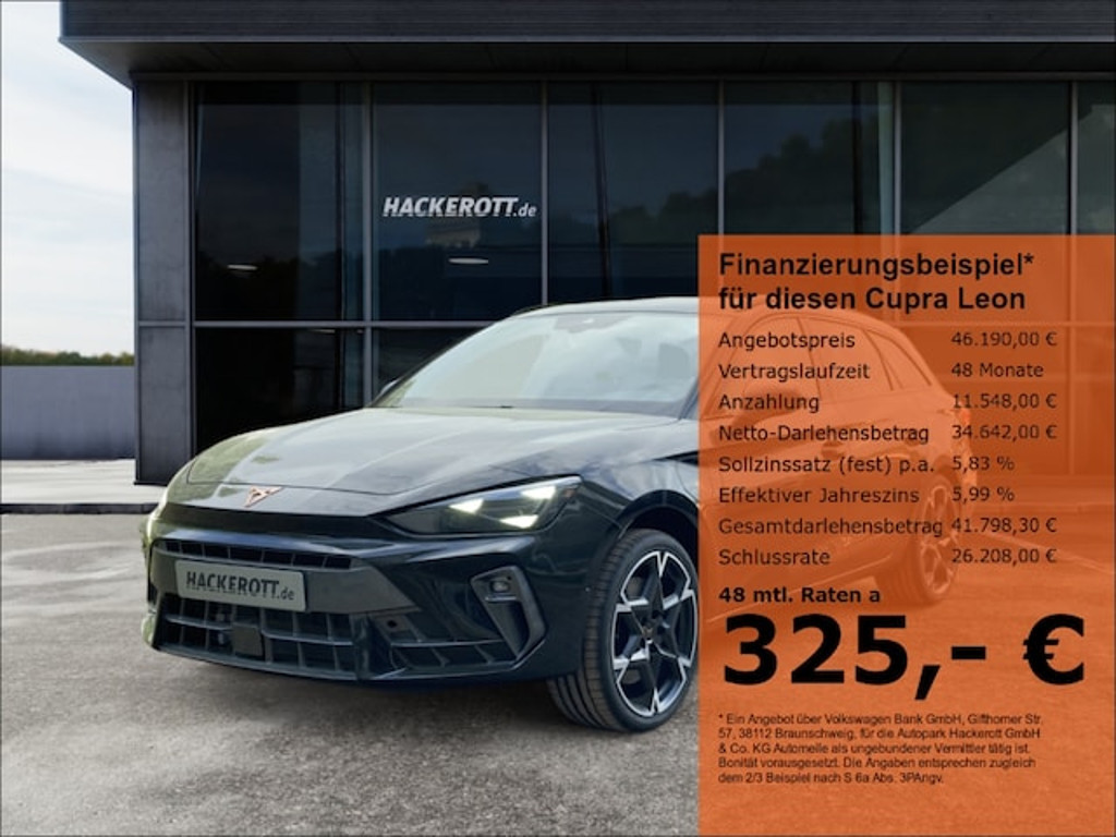 Cupra Leon Sportstourer DSG VZ