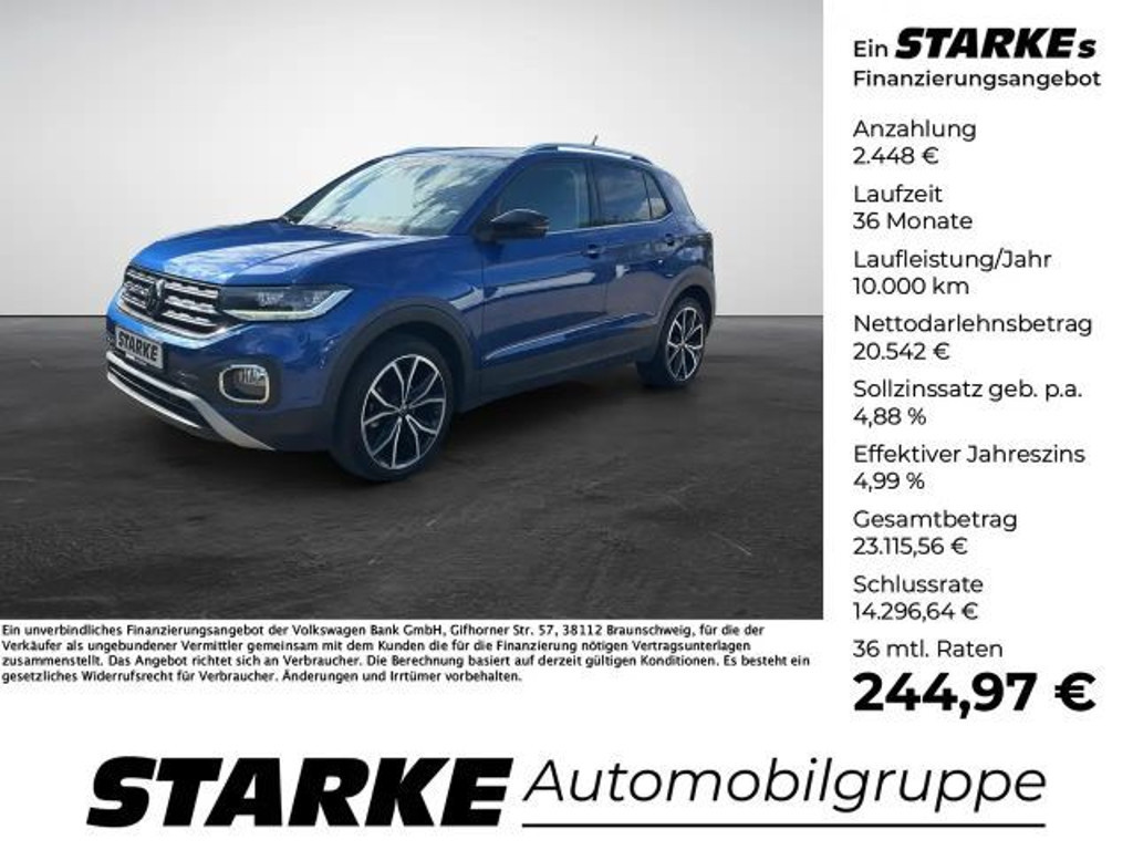 Volkswagen T-Cross DSG Style 1.5 TSI