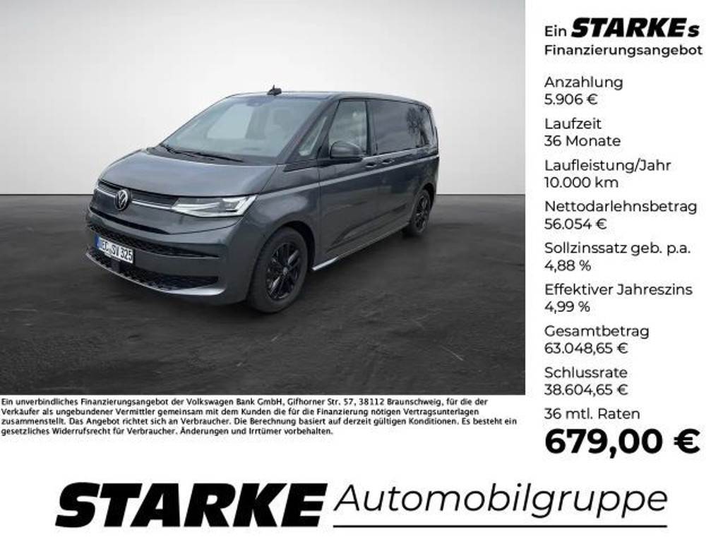 Volkswagen Multivan DSG 2.0 TDI T7