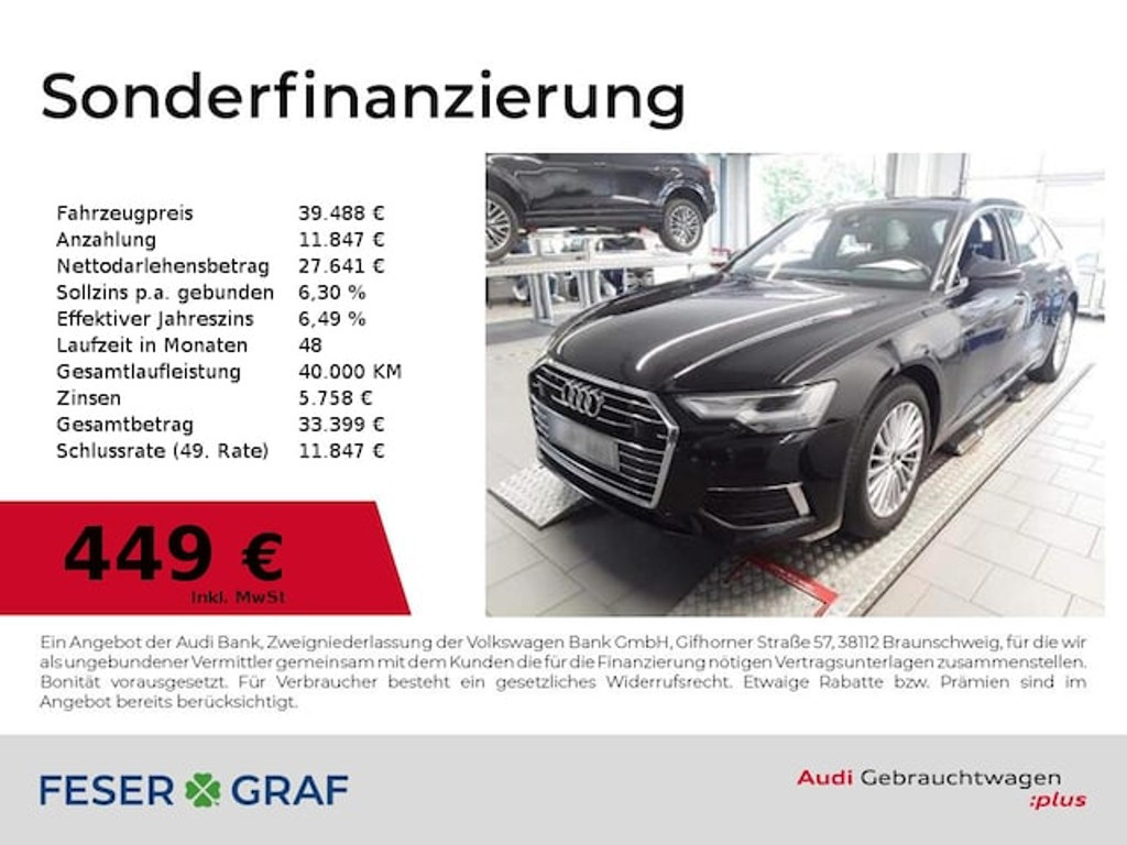 Audi A6 Avant S-Tronic 40 TDI