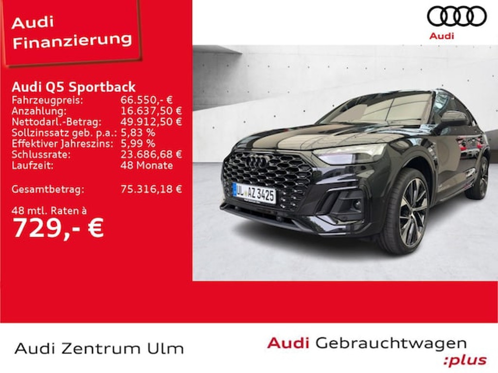 Audi Q5 Sportback Quattro S-Tronic 40 TDI