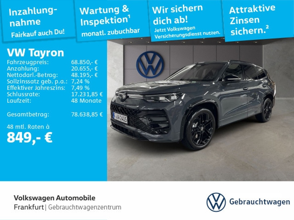 Volkswagen Tayron 4Motion DSG R-Line IQ.Drive 2.0 TDI