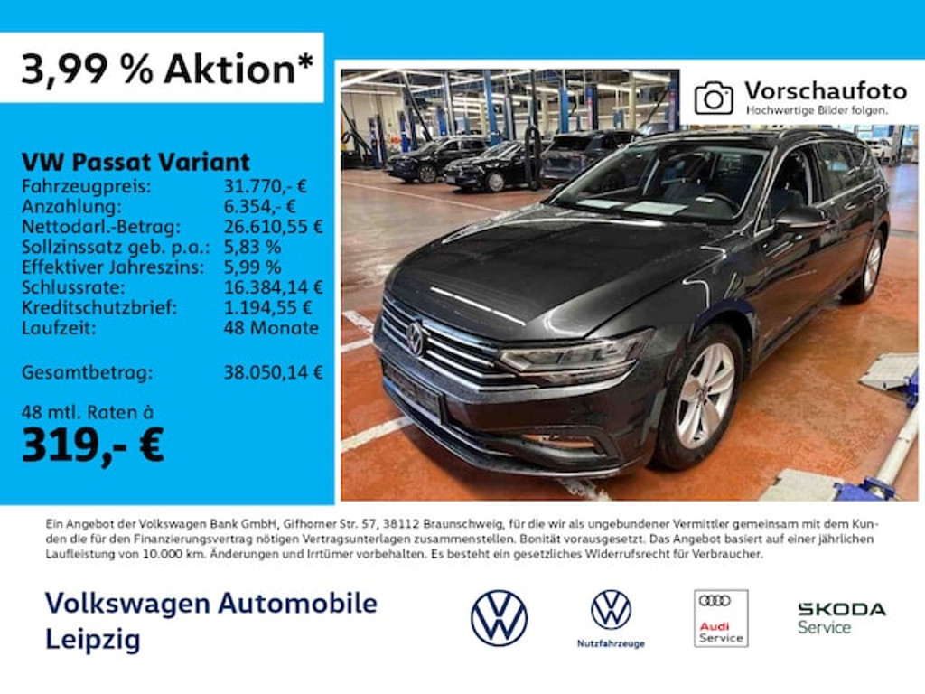Volkswagen Passat 4Motion Business Variant 2.0 TDI