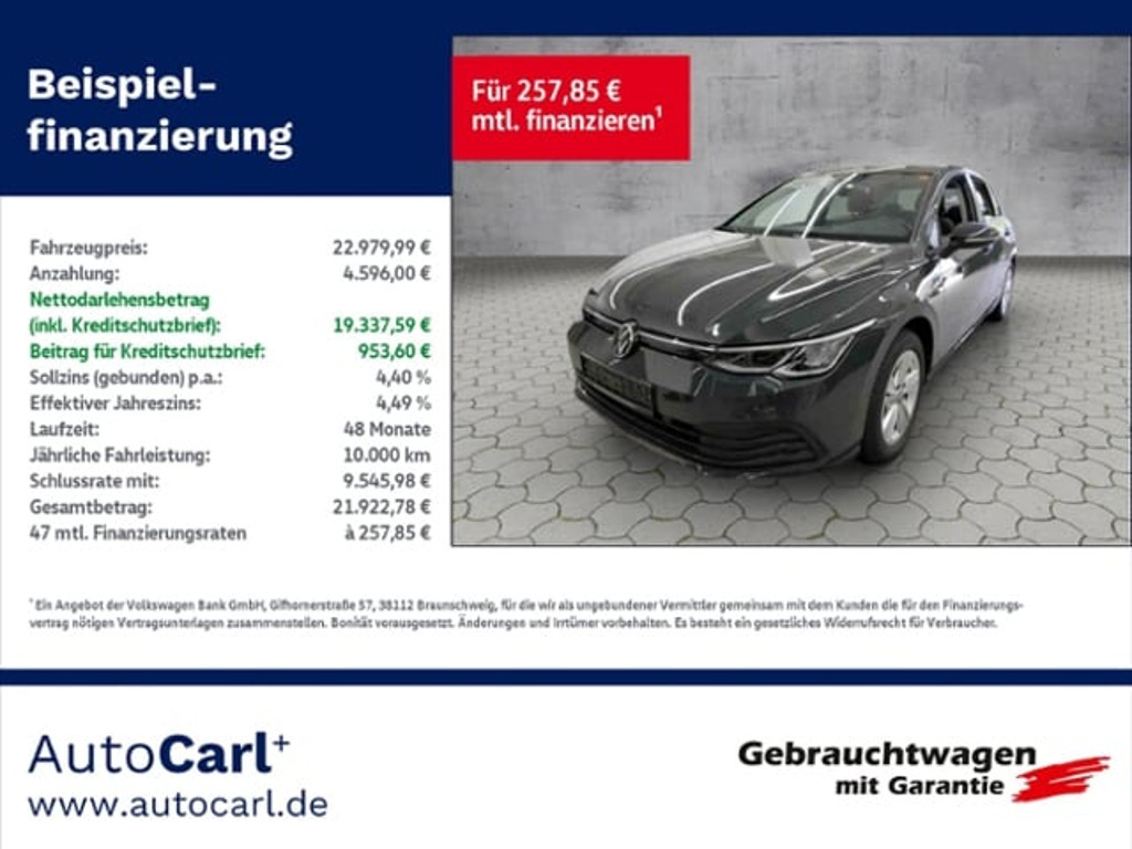 Volkswagen Golf DSG Golf VIII 1.5 eTSI
