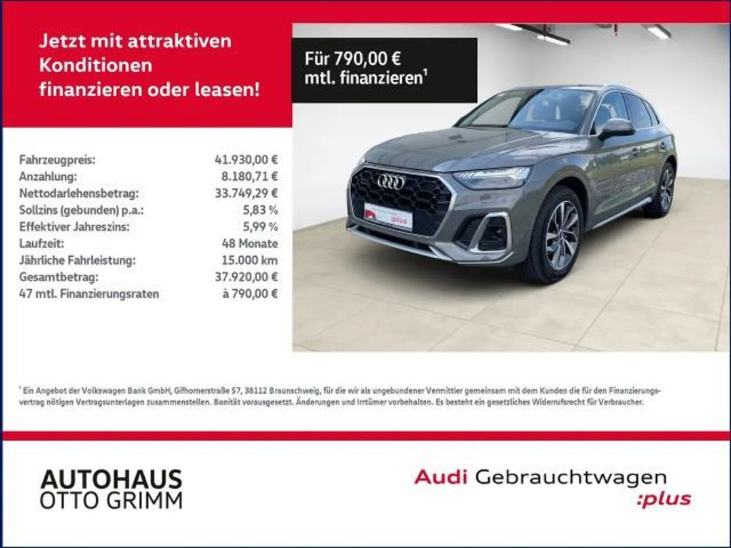 Audi Q5 Quattro S-Line 40 TDI
