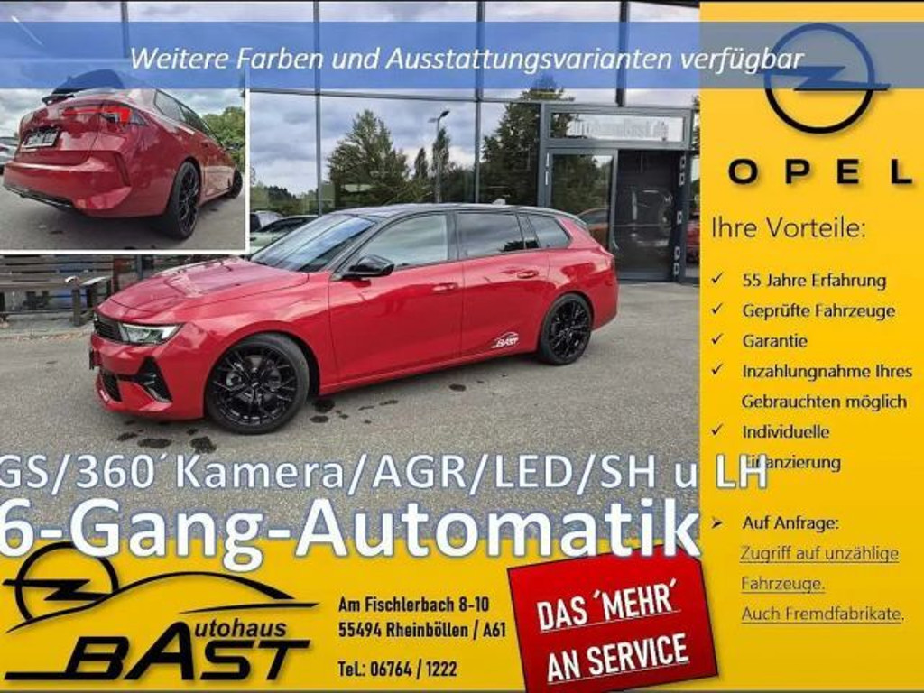 Opel Astra Sports Tourer Grand Sport GS-Line
