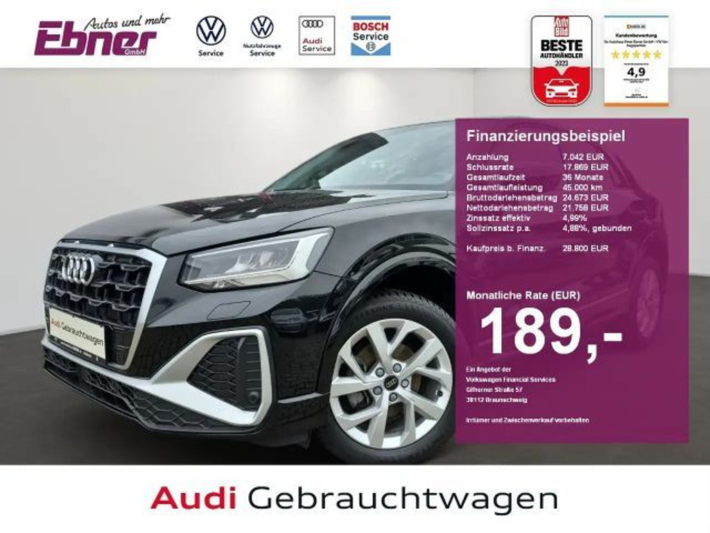 Audi Q2 S-Line S-Tronic 35 TFSI