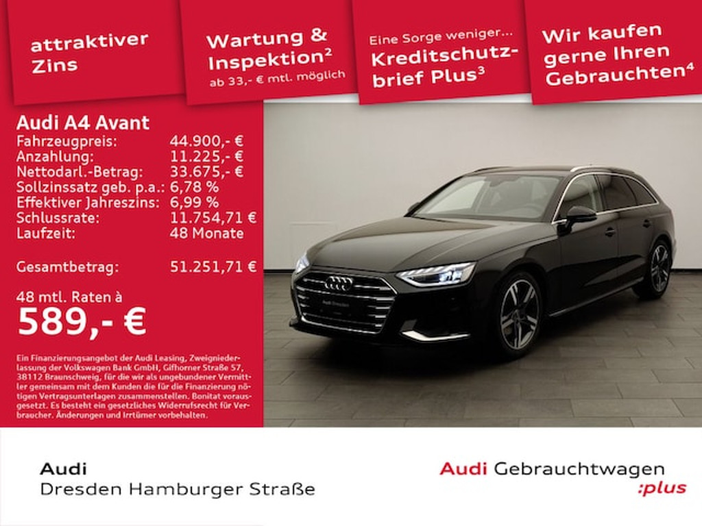 Audi A4 Avant S-Tronic 30 TDI