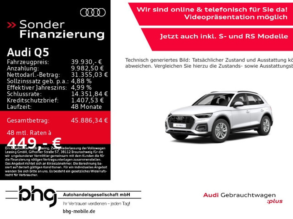 Audi Q5 Quattro S-Tronic Hybride 50 TFSI