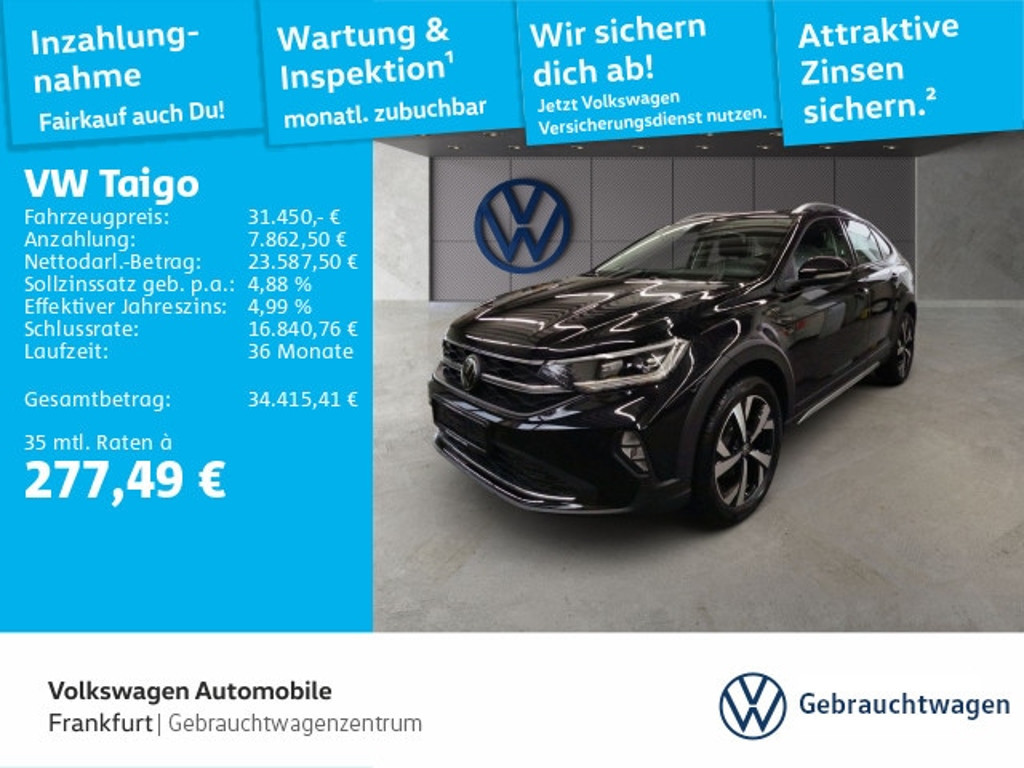 Volkswagen Taigo DSG Style 1.0 TSI IQ.Drive