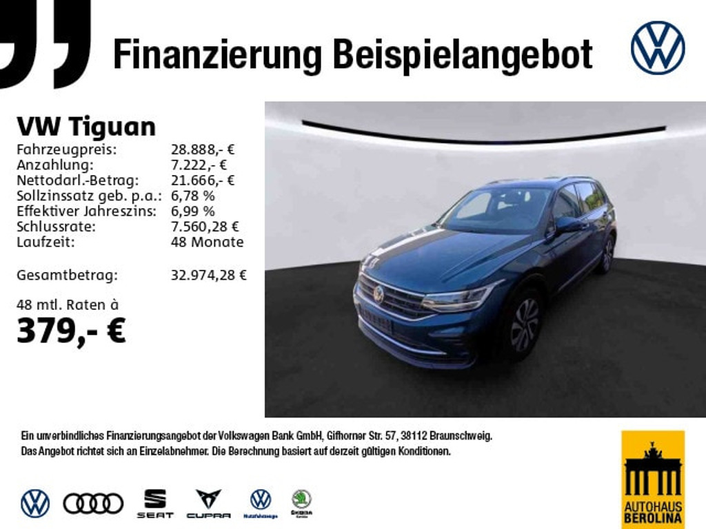 Volkswagen Tiguan DSG 1.5 TSI