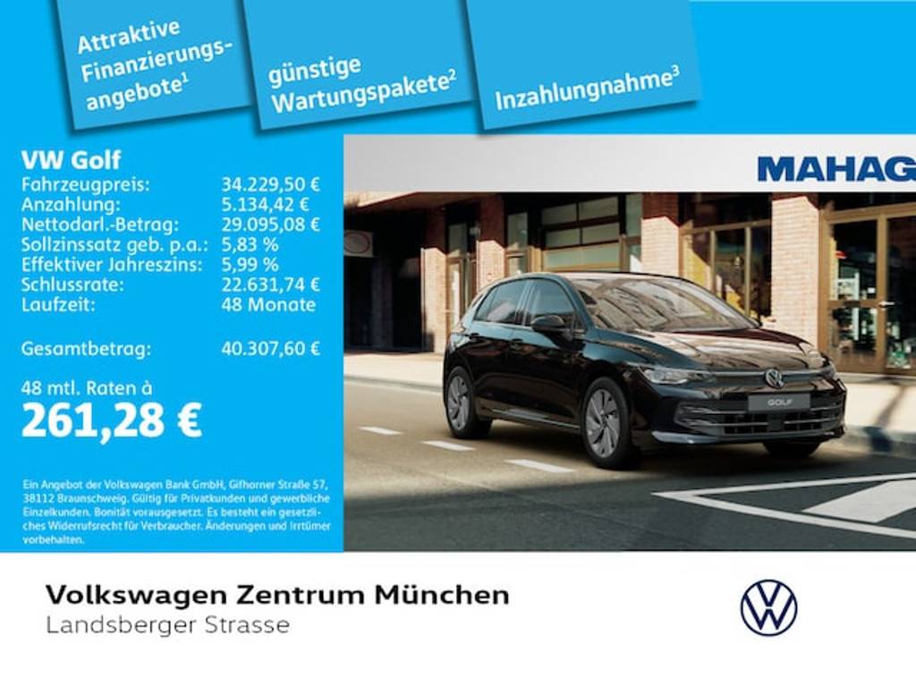 Volkswagen Golf DSG Style Golf VIII