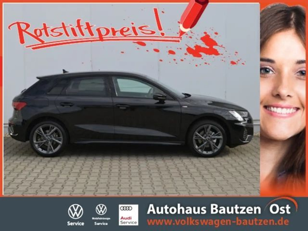 Audi A3 Sportback Sedan S-Line S-Tronic 35 TFSI