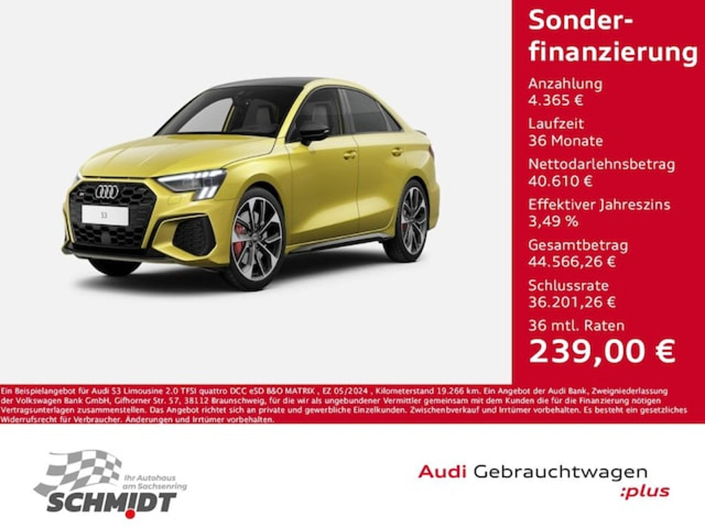 Audi S3 Sedan Quattro S-Tronic