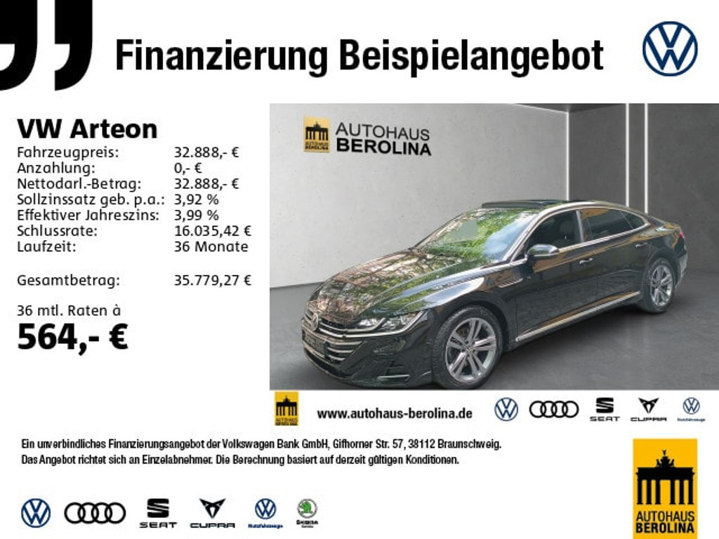 Volkswagen Arteon DSG R-Line IQ.Drive 2.0 TDI
