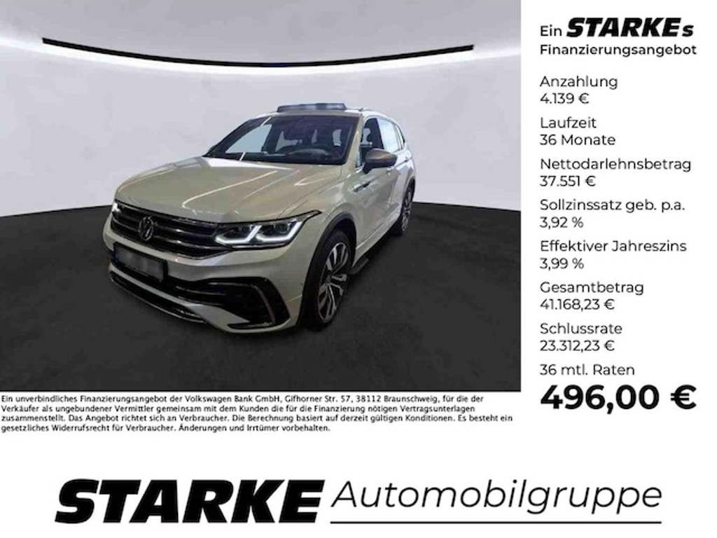 Volkswagen Tiguan DSG Allspace R-Line 2.0 TDI