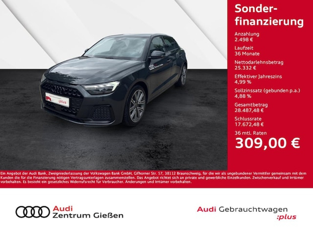 Audi A1 Sportback S-Tronic 30 TFSI