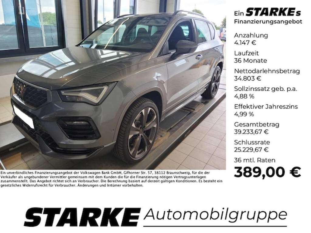 Cupra Ateca 4Drive 2.0 TSI DSG VZ
