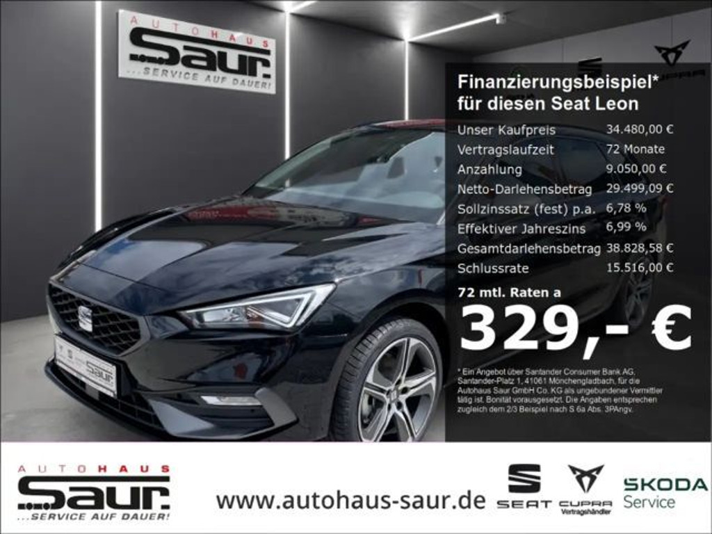 Seat Leon FR-lijn Sportstourer 1.5 eTSI Plus DSG