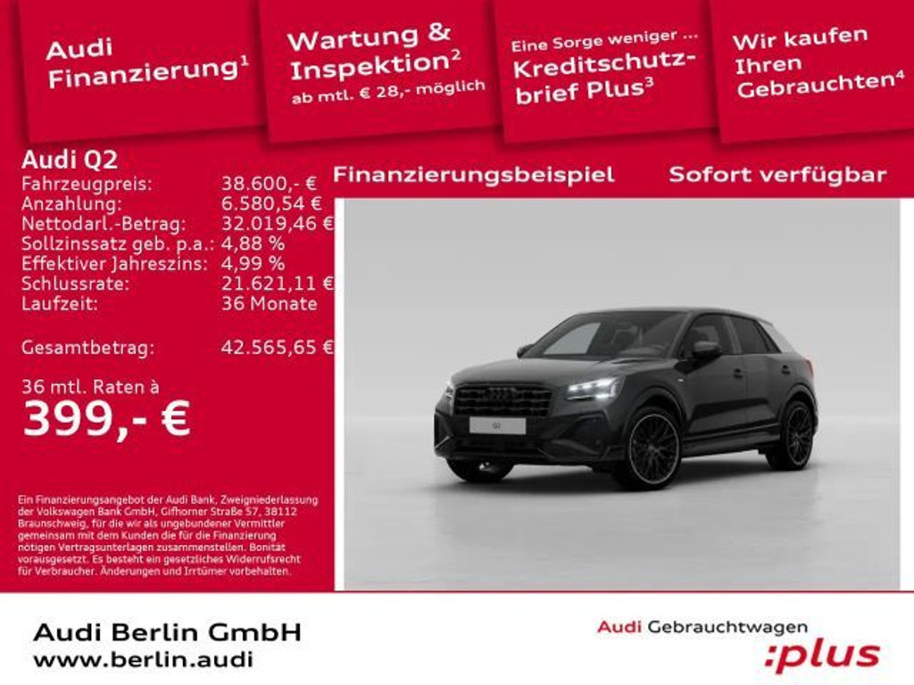 Audi Q2 S-Line S-Tronic 35 TFSI