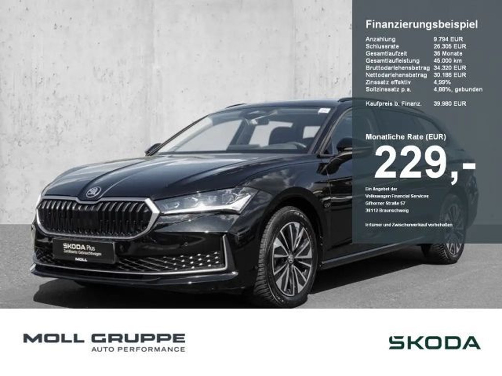 Skoda Superb Combi Selection
