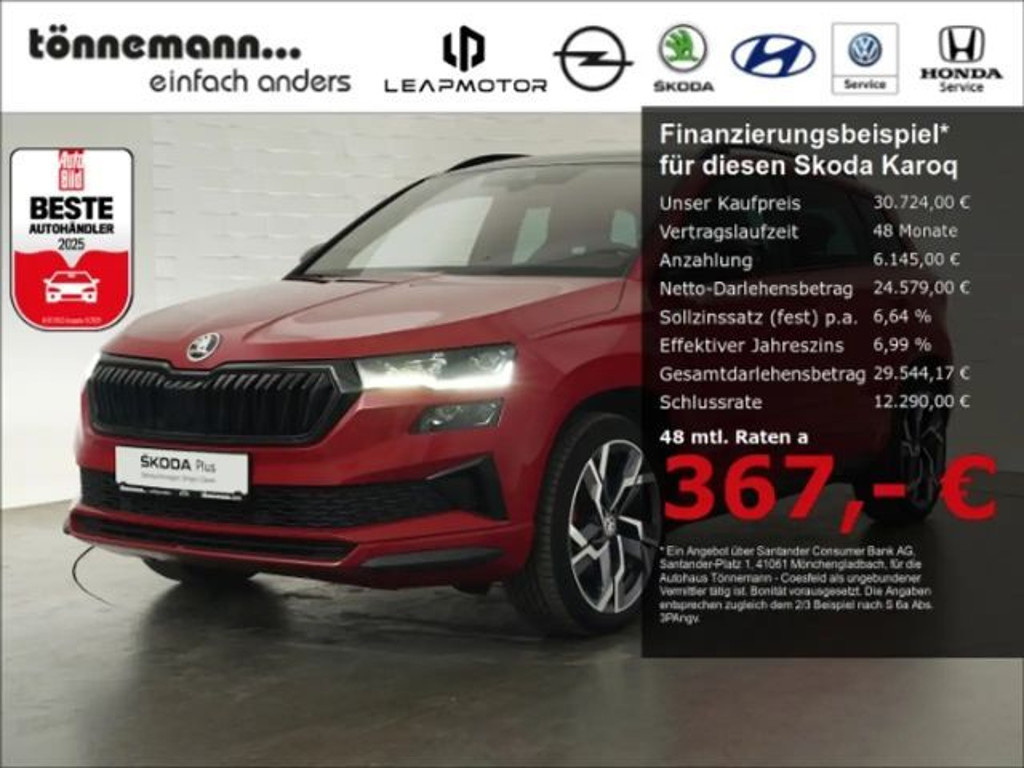 Skoda Karoq 4x4 Sportline