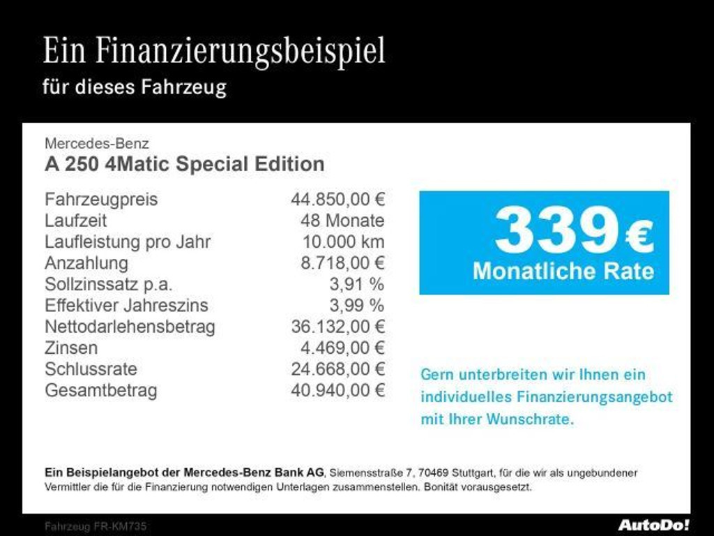 Mercedes-Benz A-Klasse