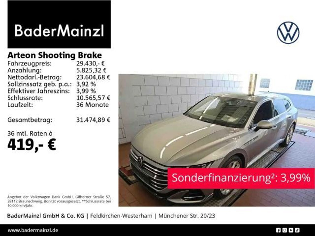 Volkswagen Arteon DSG R-Line 2.0 TSI