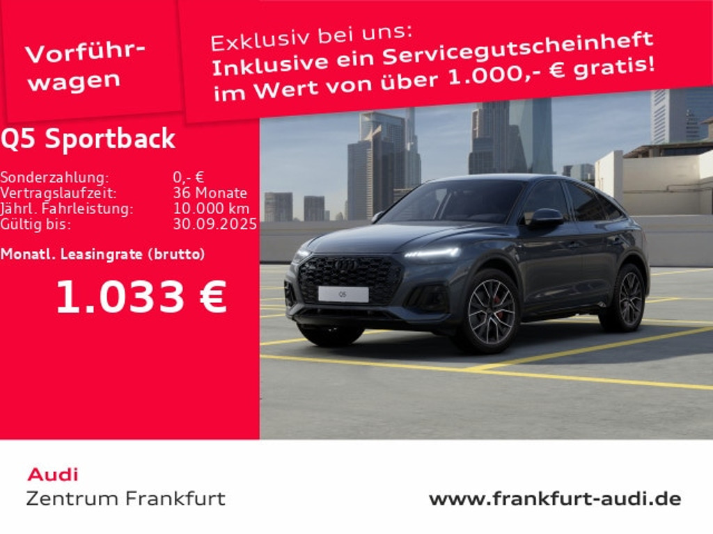 Audi Q5 Sportback Quattro S-Line S-Tronic Hybride 50 TFSI