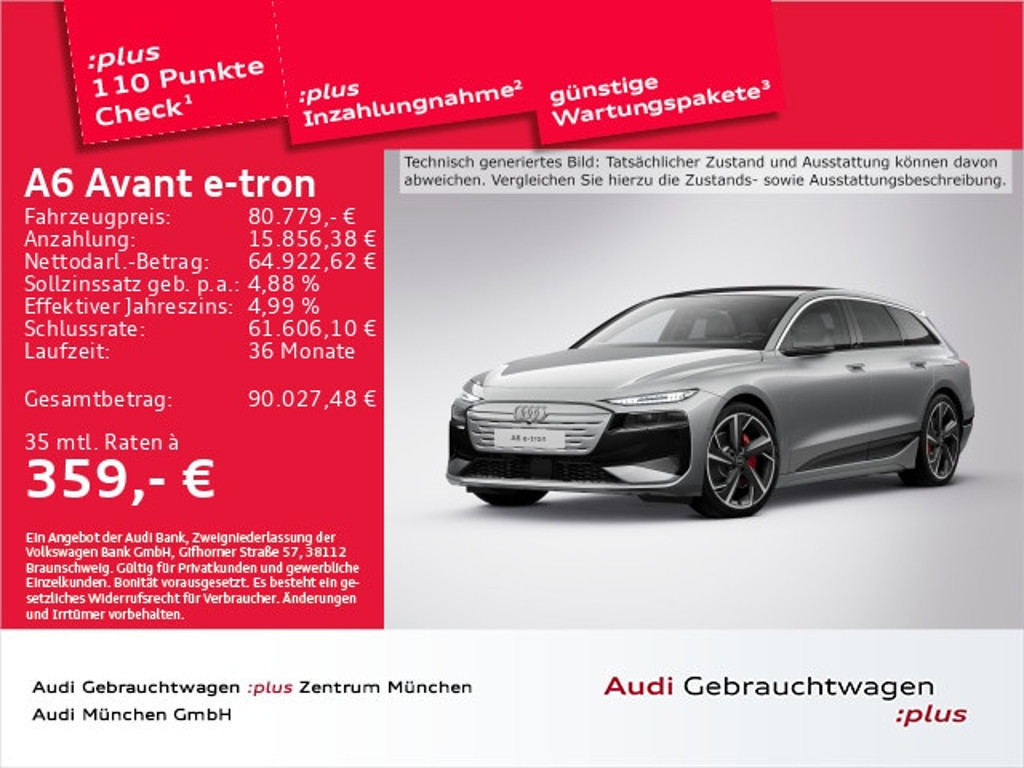 Audi A6 e-tron Avant Performance