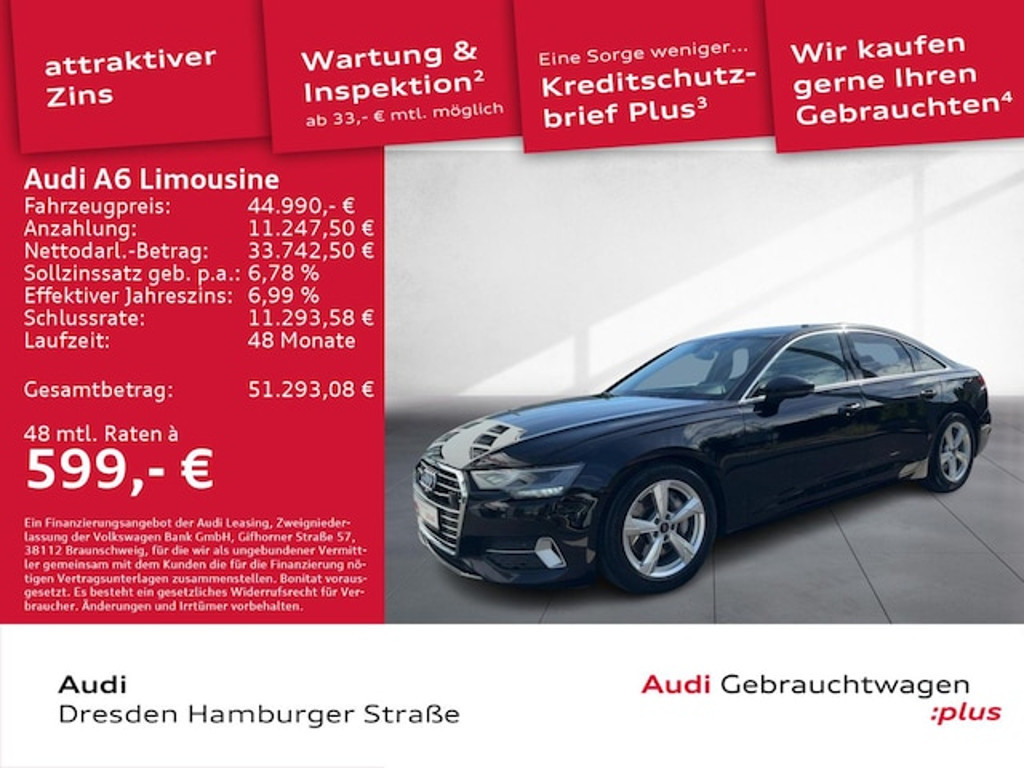 Audi A6 Sedan Quattro Sport 50 TDI