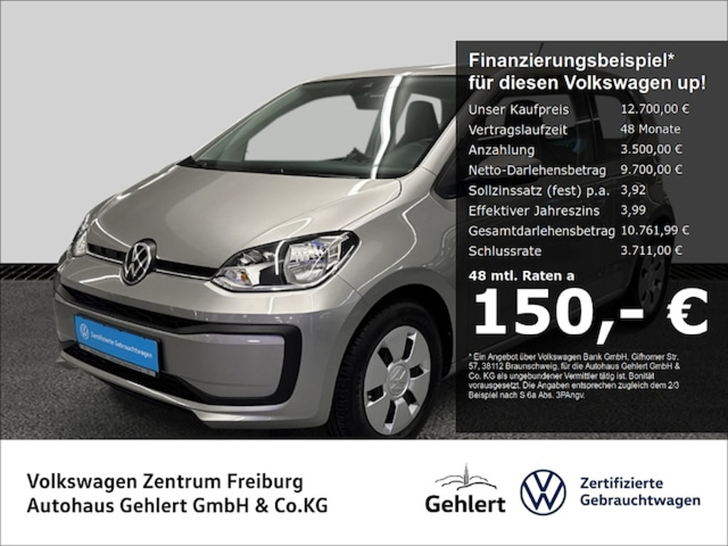 Volkswagen up! 1.0 Klima Bluetooth HU/AU neu Inspektion neu