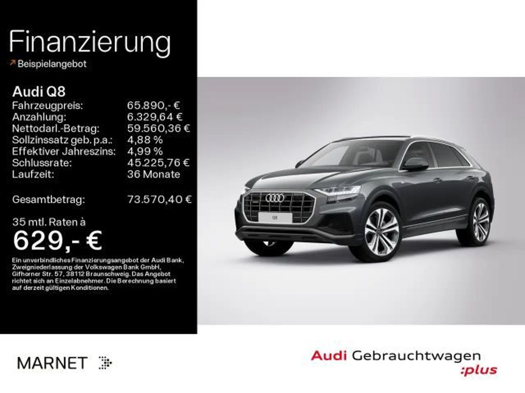 Audi Q8 Quattro S-Line 55 TFSI