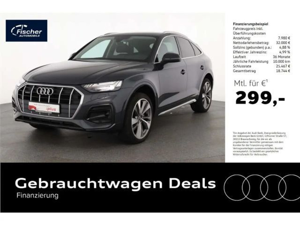 Audi Q5 Sportback Quattro 40 TFSI