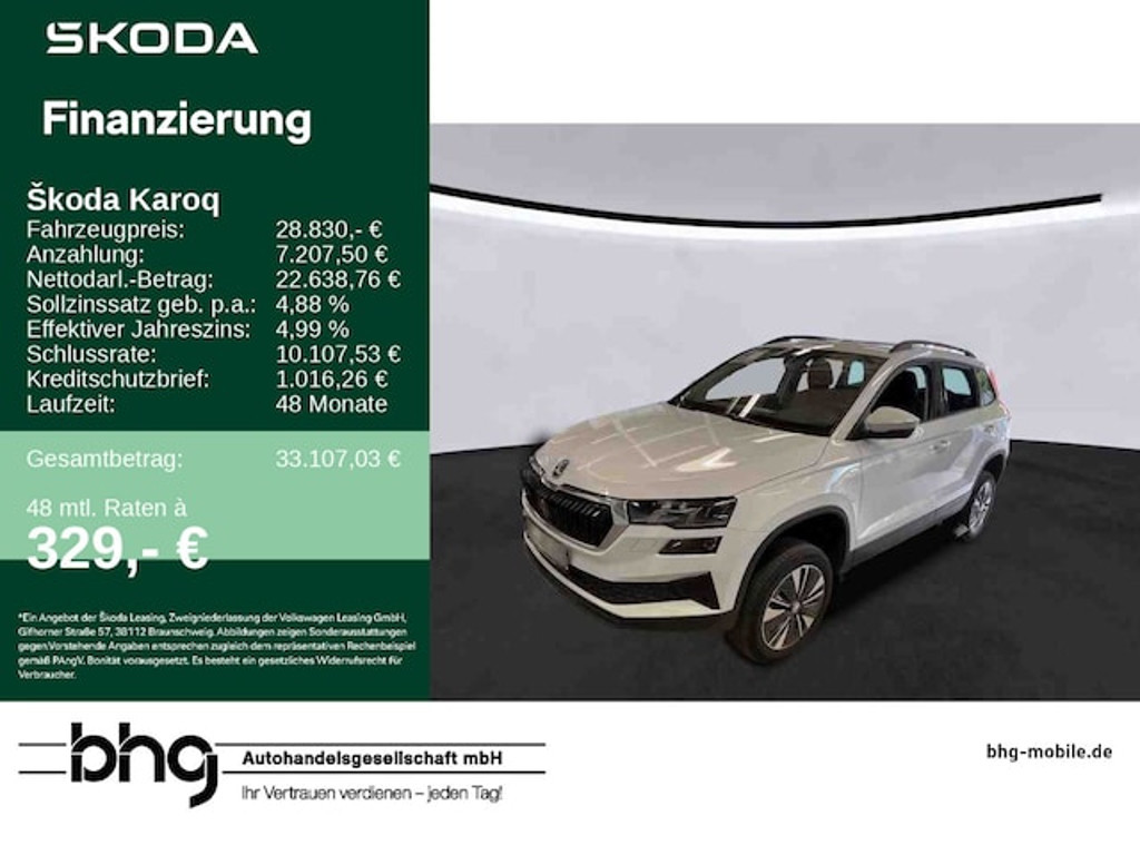 Skoda Karoq ACT 1.5 TSI Selection
