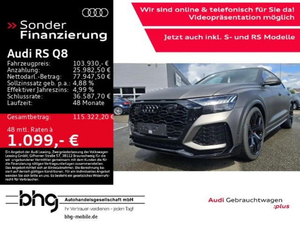 Audi RS Q8 Quattro
