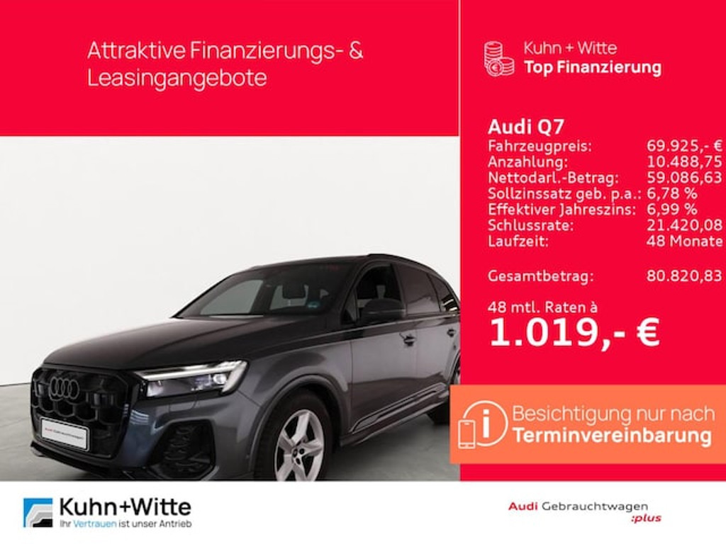 Audi Q7 Quattro S-Line 45 TDI
