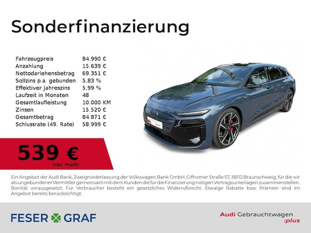 Audi A6 e-tron Avant Quattro