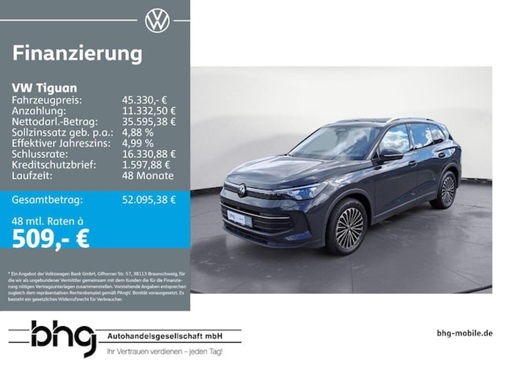 Volkswagen Tiguan DSG Life 2.0 TDI