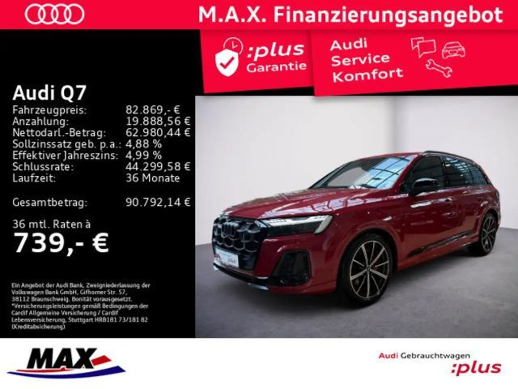 Audi Q7 Quattro S-Line 50 TDI