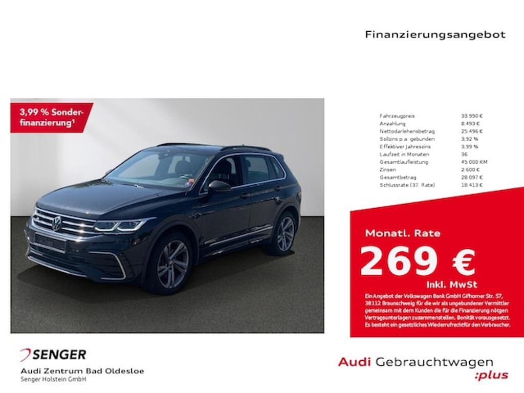 Volkswagen Tiguan DSG R-Line eHybrid 1.4 eHybrid