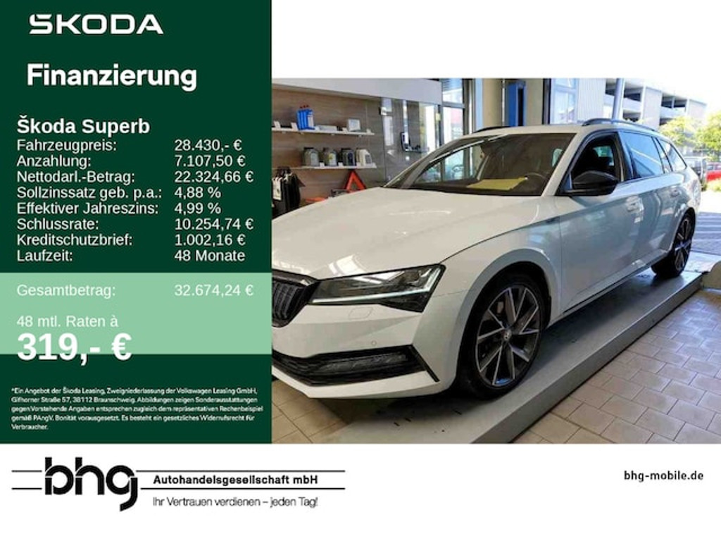 Skoda Superb Combi Sportline iV 1.4 TSI